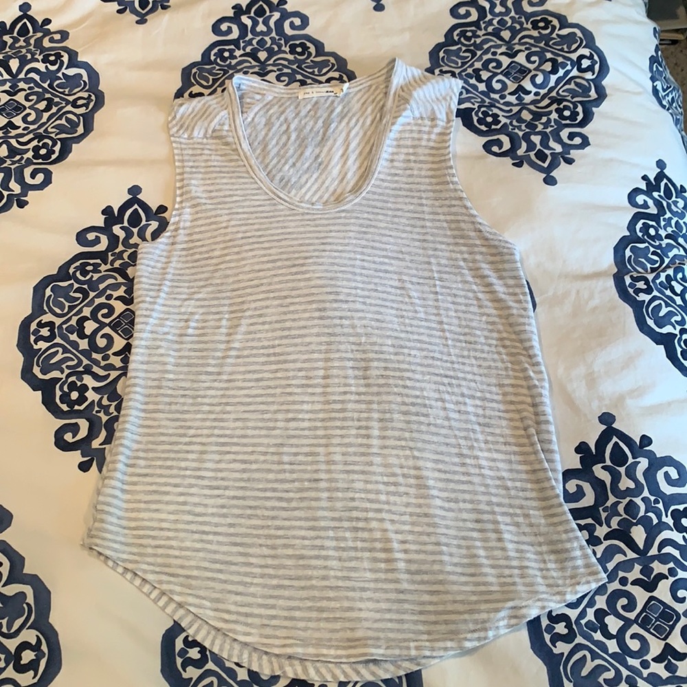 Rag & Bone Jean Striped Tank
